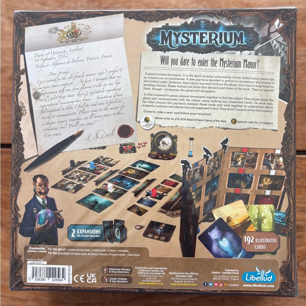Mysterium Board Game - Cooperative Immersive Mystery Game - Picture 4 of 8